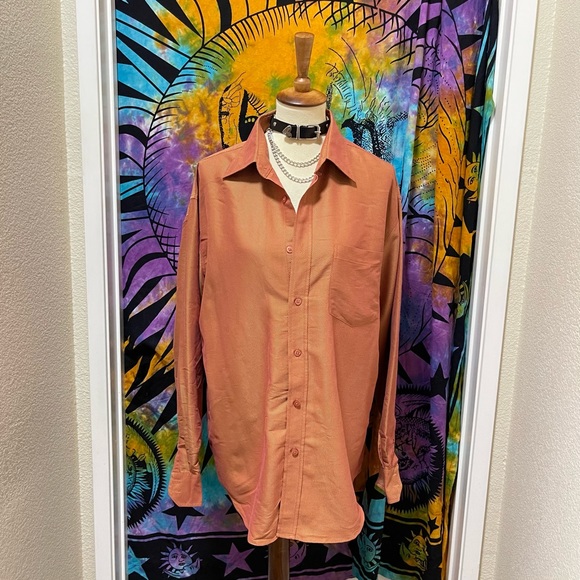 🌈 Beautiful color change retro button top - Picture 2 of 11